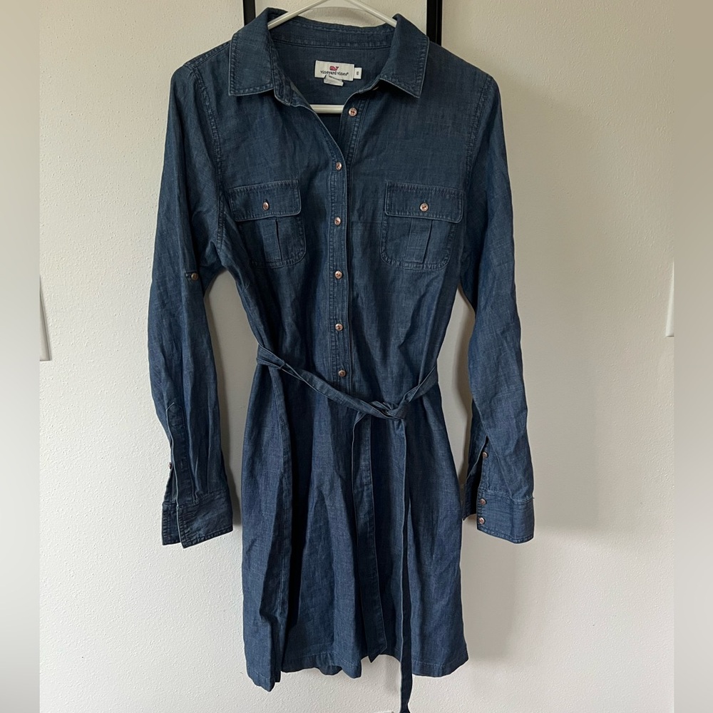 Vineyard vines shirt dress size 10